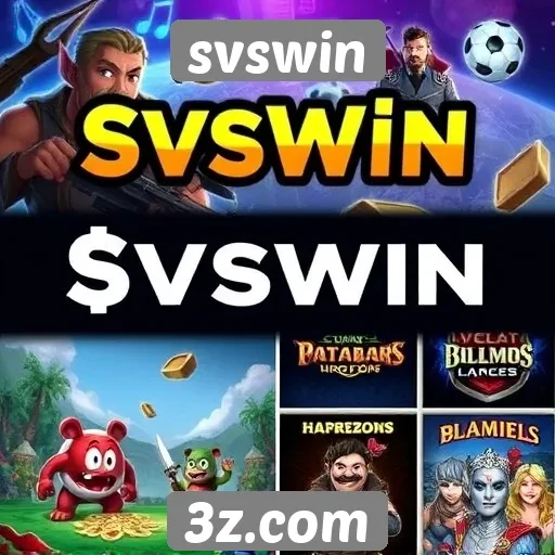 Oferta de jogos diversificados no site svswin
